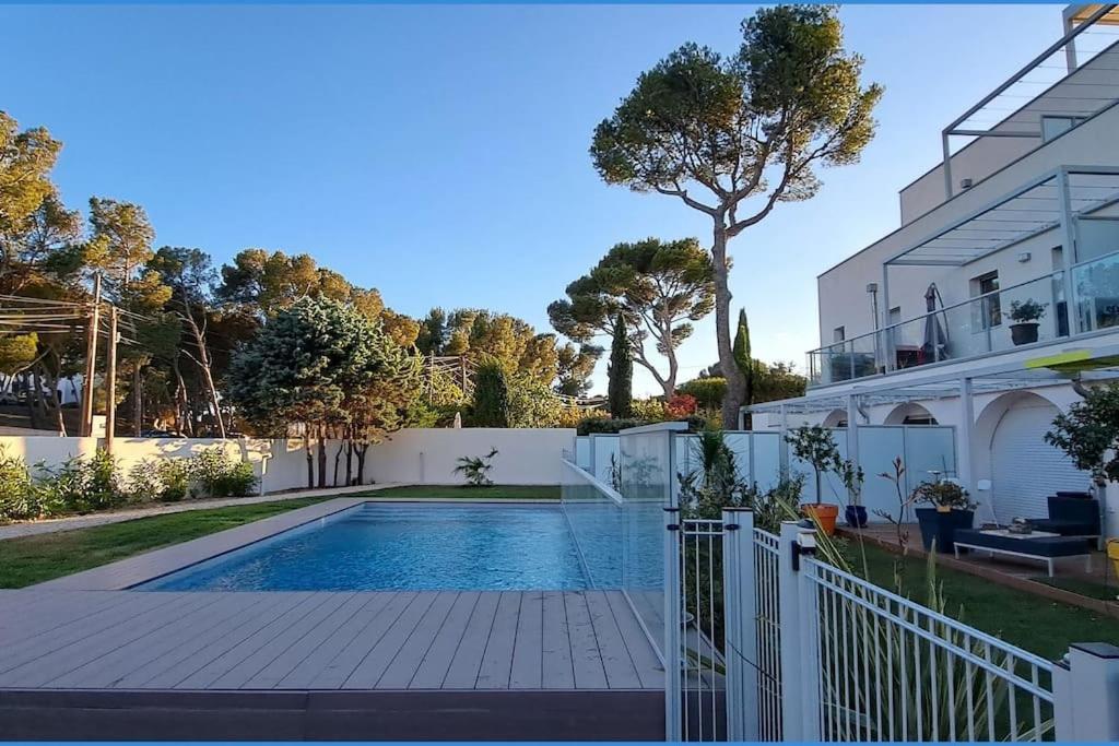 Magnifique T2 - Les Pieds Dans L'Eau Piscine/Plage Carry-le-Rouet Exterior foto